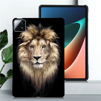 For Xiaomi Pad 6S Pro 12.4 TPU Case Pattern Printing Slim Tablet Protective Cover
