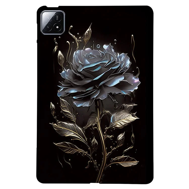 For Xiaomi Pad 6S Pro 12.4 TPU Case Pattern Printing Slim Tablet Protective Cover