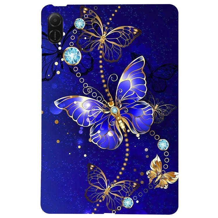For Honor Pad X8a TPU Case Pattern Printing Slim Tablet Protective Cover