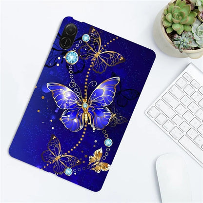 For Honor Pad X8a TPU Case Pattern Printing Slim Tablet Protective Cover