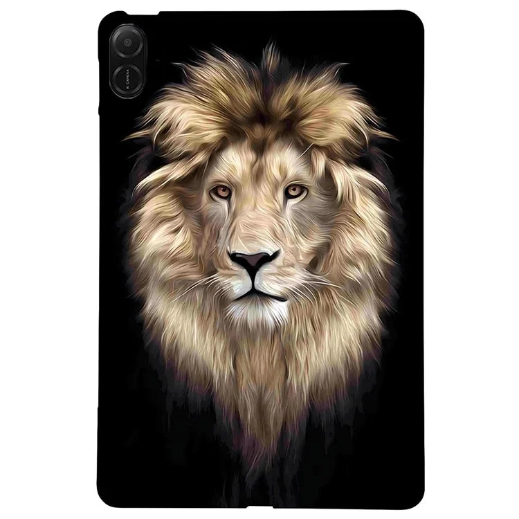 For Honor Pad X8a TPU Case Pattern Printing Slim Tablet Protective Cover