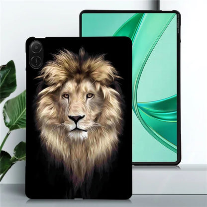 For Honor Pad X8a TPU Case Pattern Printing Slim Tablet Protective Cover