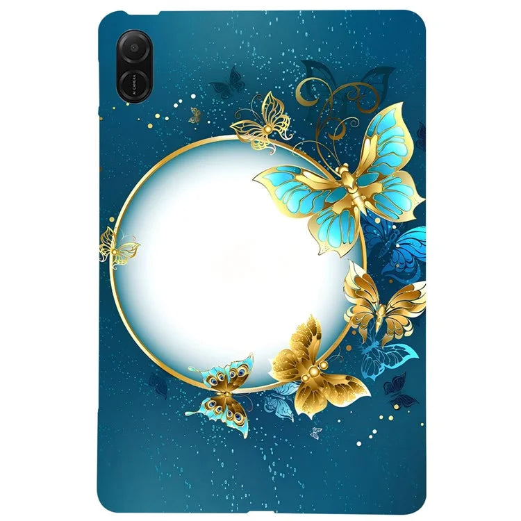 For Honor Pad X8a TPU Case Pattern Printing Slim Tablet Protective Cover