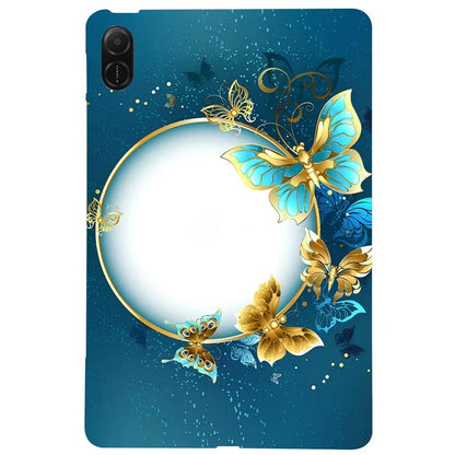For Honor Pad X8a TPU Case Pattern Printing Slim Tablet Protective Cover