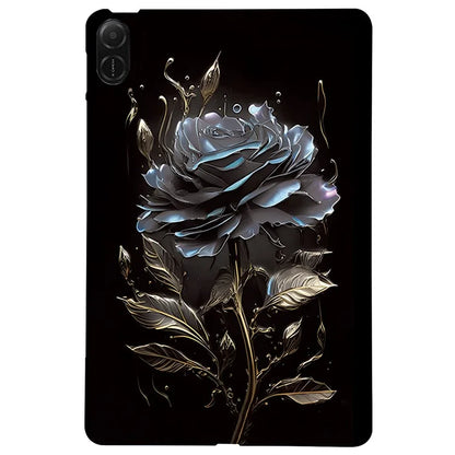 For Honor Pad X8a TPU Case Pattern Printing Slim Tablet Protective Cover