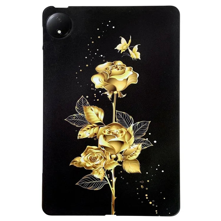 For Xiaomi Redmi Pad SE 4G TPU Case Pattern Printing Slim Tablet Protective Cover