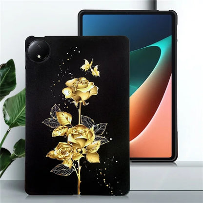 For Xiaomi Redmi Pad SE 4G TPU Case Pattern Printing Slim Tablet Protective Cover