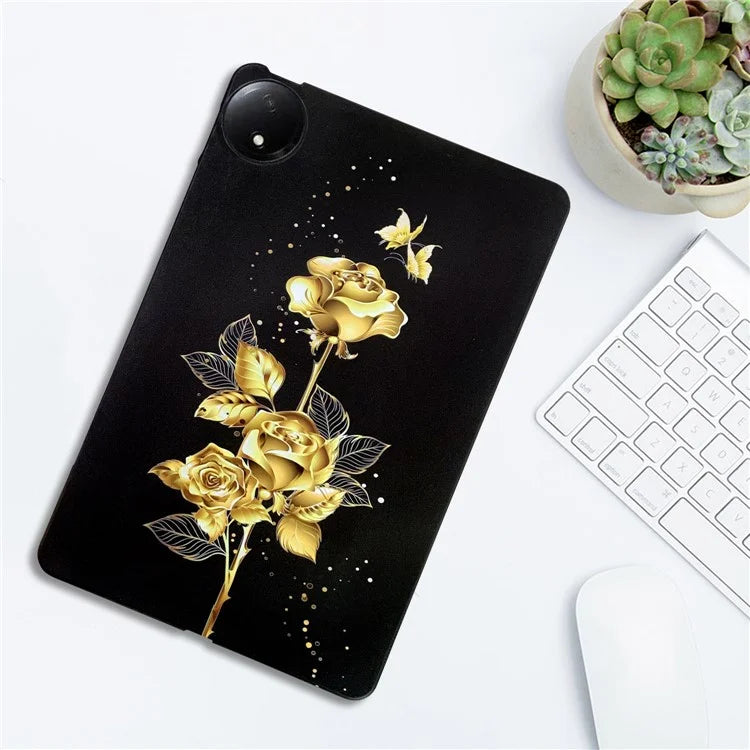 For Xiaomi Redmi Pad SE 4G TPU Case Pattern Printing Slim Tablet Protective Cover