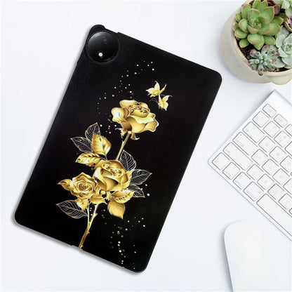 For Xiaomi Redmi Pad SE 4G TPU Case Pattern Printing Slim Tablet Protective Cover