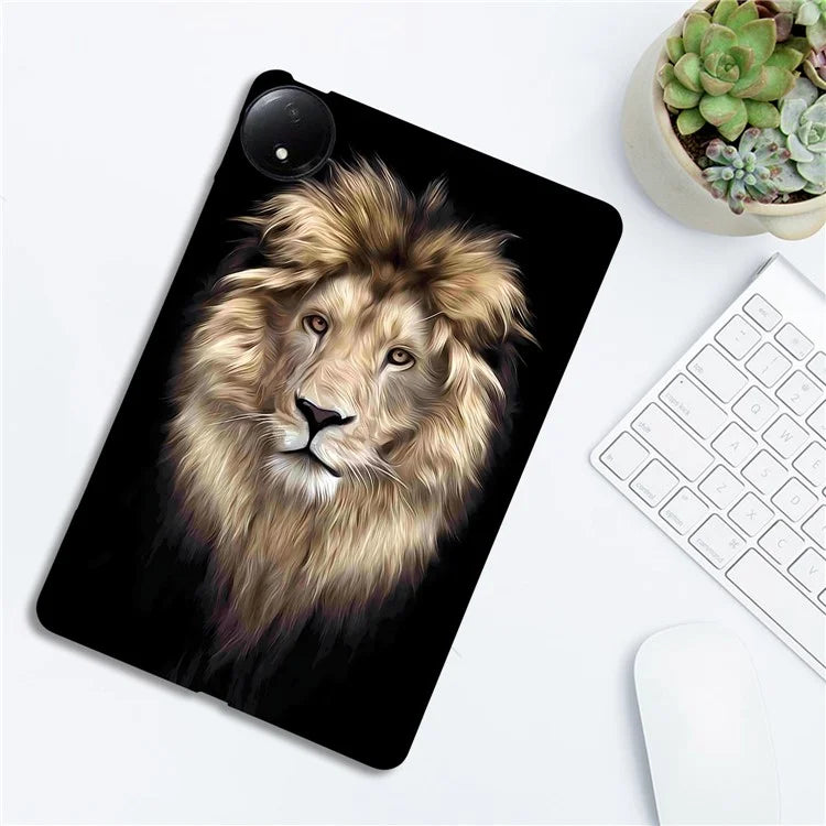 For Xiaomi Redmi Pad SE 4G TPU Case Pattern Printing Slim Tablet Protective Cover