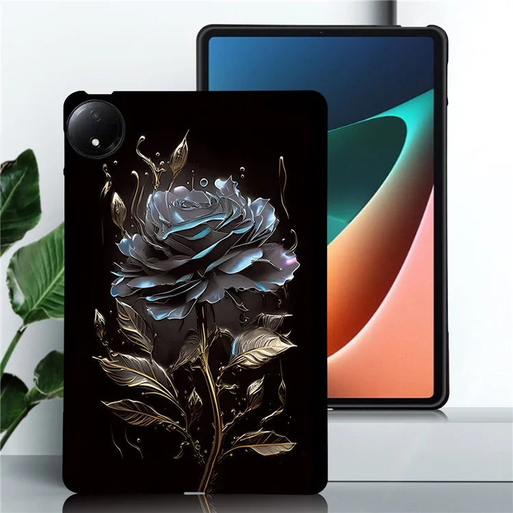 For Xiaomi Redmi Pad SE 4G TPU Case Pattern Printing Slim Tablet Protective Cover