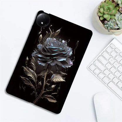 For Xiaomi Redmi Pad SE 4G TPU Case Pattern Printing Slim Tablet Protective Cover