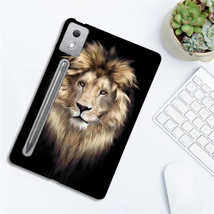 For Lenovo Tab P12 Pro 12.7 2025 / Xiaoxin Pad Pro 12.7 (2025) TPU Case Pattern Printing Slim Tablet Protective Cover