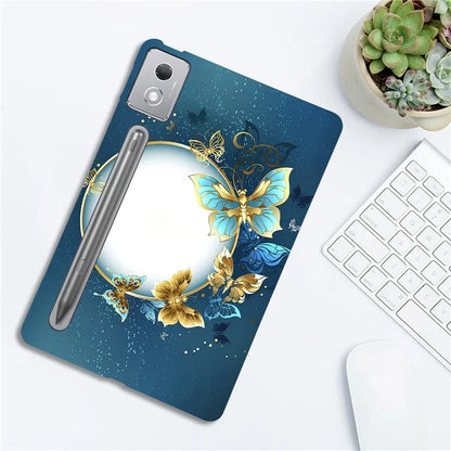 For Lenovo Tab P12 Pro 12.7 2025 / Xiaoxin Pad Pro 12.7 (2025) TPU Case Pattern Printing Slim Tablet Protective Cover