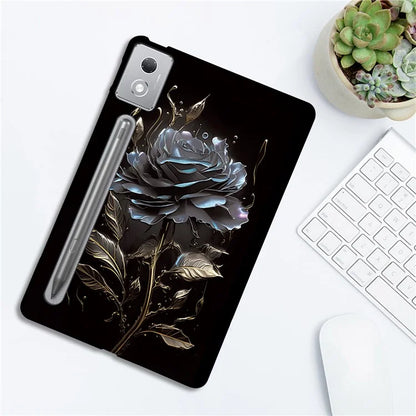 For Lenovo Tab P12 Pro 12.7 2025 / Xiaoxin Pad Pro 12.7 (2025) TPU Case Pattern Printing Slim Tablet Protective Cover