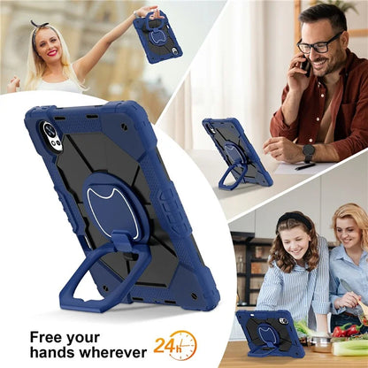 For Huawei MatePad Air 12 (2024) Case Silicone+PC Kickstand Tablet Cover