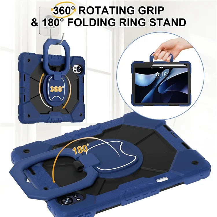 For Huawei MatePad Air 12 (2024) Case Silicone+PC Kickstand Tablet Cover