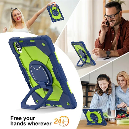 For Huawei MatePad Air 12 (2024) Case Silicone+PC Kickstand Tablet Cover