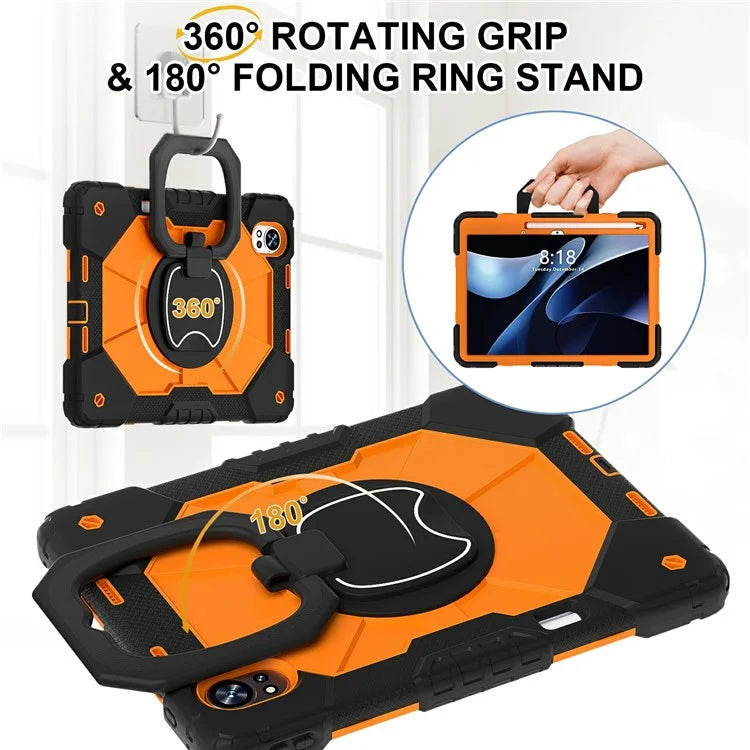 For Huawei MatePad Air 12 (2024) Case Silicone+PC Kickstand Tablet Cover