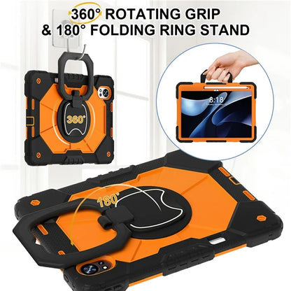 For Huawei MatePad Air 12 (2024) Case Silicone+PC Kickstand Tablet Cover