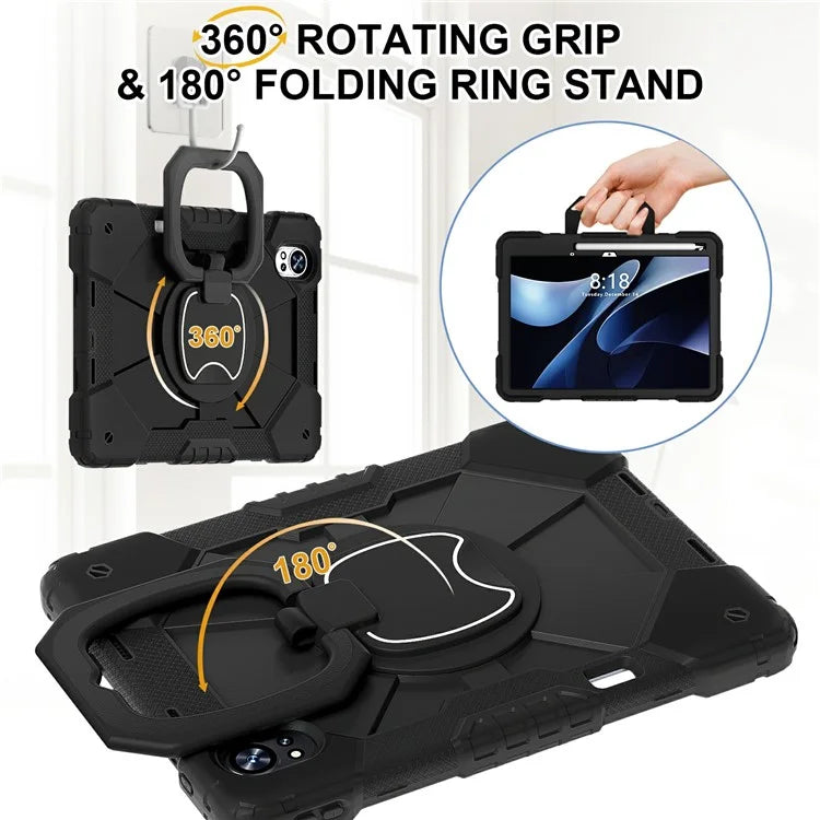 For Huawei MatePad Air 12 (2024) Case Silicone+PC Kickstand Tablet Cover