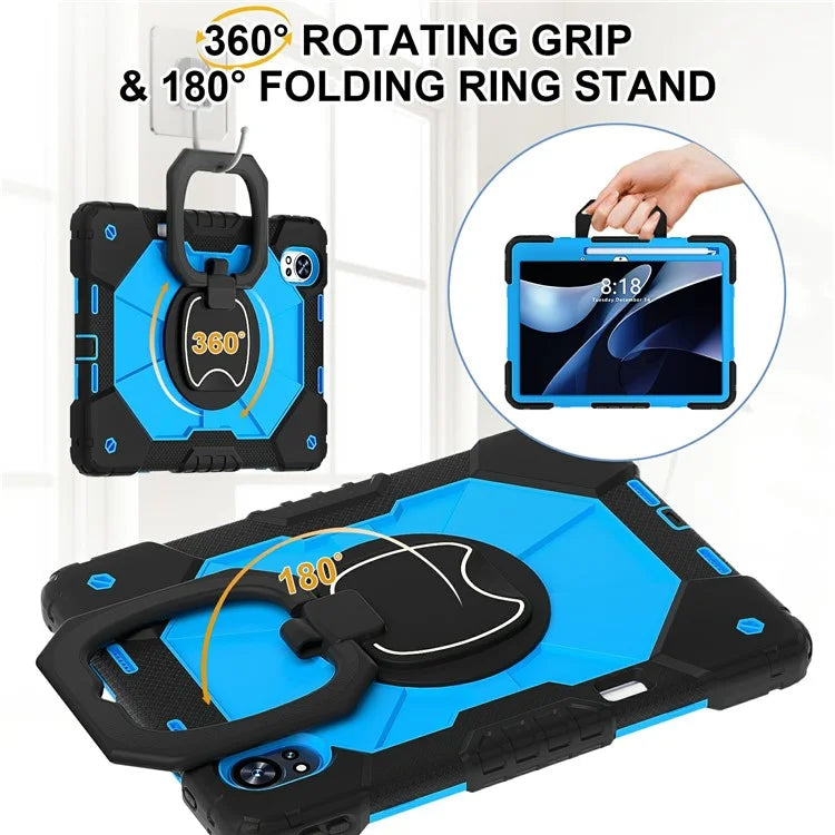 For Huawei MatePad Air 12 (2024) Case Silicone+PC Kickstand Tablet Cover
