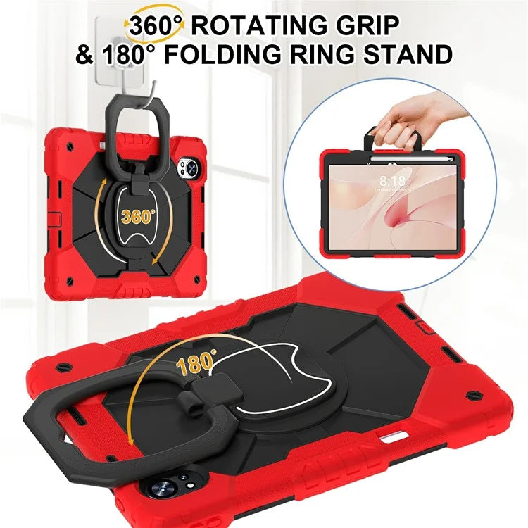 For Huawei MatePad Air 12 (2024) Case Silicone+PC Kickstand Tablet Cover