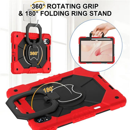 For Huawei MatePad Air 12 (2024) Case Silicone+PC Kickstand Tablet Cover