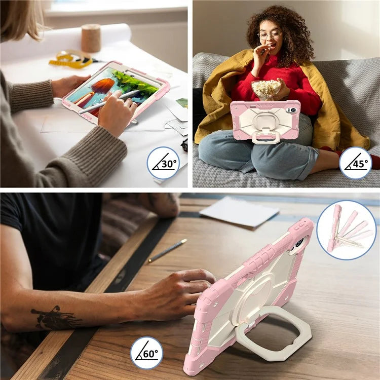 For Huawei MatePad Air 12 (2024) Case Silicone+PC Kickstand Tablet Cover