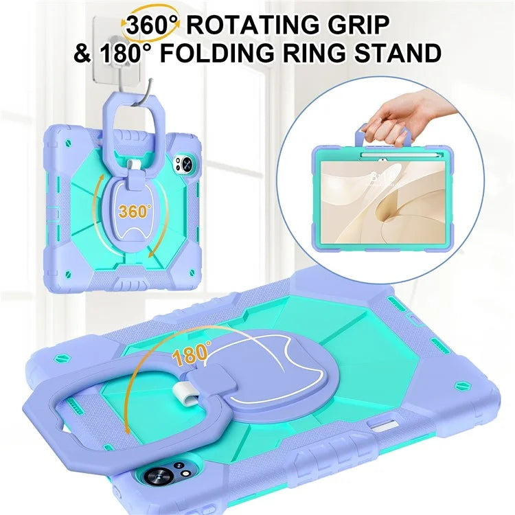 For Huawei MatePad Air 12 (2024) Case Silicone+PC Kickstand Tablet Cover