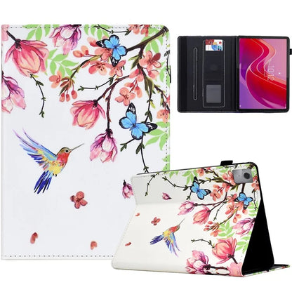 For Lenovo Tab M11 / Xiaoxin Pad 11 2024 Case Pattern Printing Card Holder Leather Tablet Stand Cover