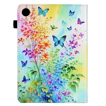 For Samsung Galaxy Tab A8 10.5 (2021) X205 / X200 Case Pattern Printing Tablet Cover Shockproof Leather Card Holder Stand Case