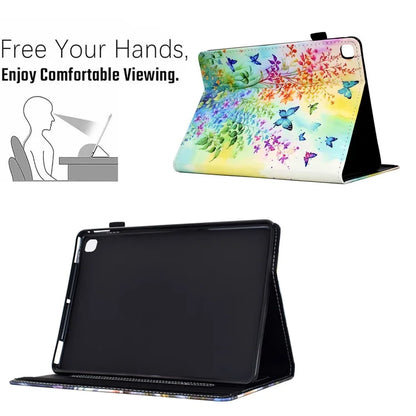 For iPad 10.2 (2020)  /  (2019)  /  iPad Air 10.5 inch (2019)  /  iPad Pro 10.5-inch (2017) Case Pattern Printing Tablet Cover