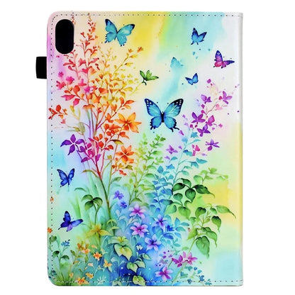 For iPad 10.9 (2022) Case Pattern Printing Tablet Cover Shockproof Leather Card Holder Stand Case