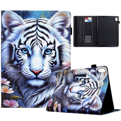 For iPad 10.9 (2022) Case Pattern Printing Tablet Cover Shockproof Leather Card Holder Stand Case