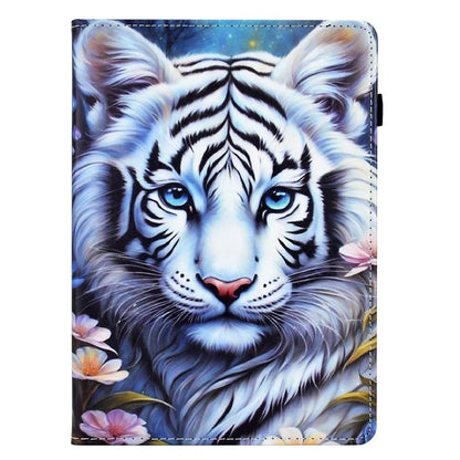 For iPad 10.9 (2022) Case Pattern Printing Tablet Cover Shockproof Leather Card Holder Stand Case