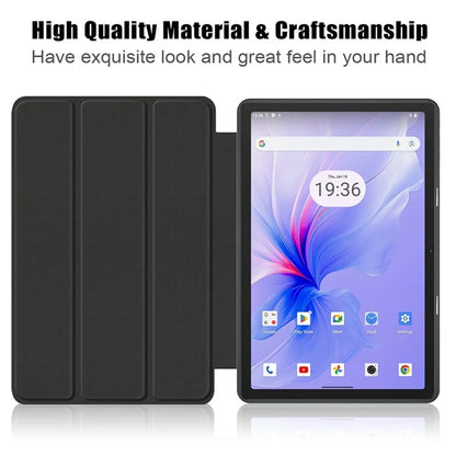 For Blackview Tab 16 Pro Case Auto Sleep / Wake PU Leather Flip Tablet Cover Triple-Fold Stand