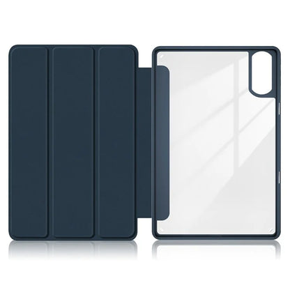 For Blackview Tab 16 Pro Case Auto Sleep / Wake PU Leather Flip Tablet Cover Triple-Fold Stand