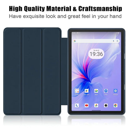 For Blackview Tab 16 Pro Case Auto Sleep / Wake PU Leather Flip Tablet Cover Triple-Fold Stand