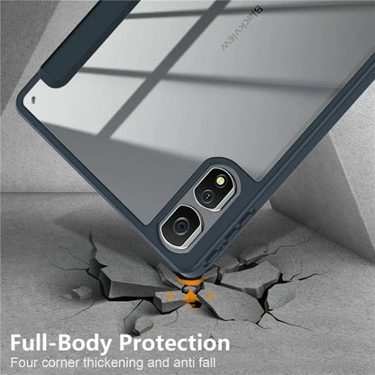For Blackview Tab 16 Pro Case Auto Sleep / Wake PU Leather Flip Tablet Cover Triple-Fold Stand