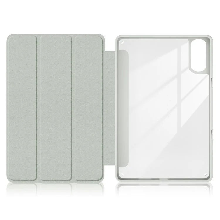 For Blackview Tab 16 Pro Case Auto Sleep / Wake PU Leather Flip Tablet Cover Triple-Fold Stand