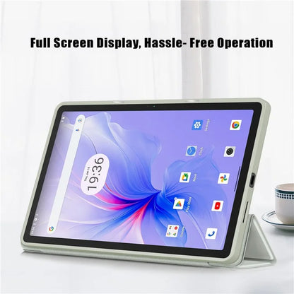 For Blackview Tab 16 Pro Case Auto Sleep / Wake PU Leather Flip Tablet Cover Triple-Fold Stand