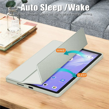 For Blackview Tab 16 Pro Case Auto Sleep / Wake PU Leather Flip Tablet Cover Triple-Fold Stand