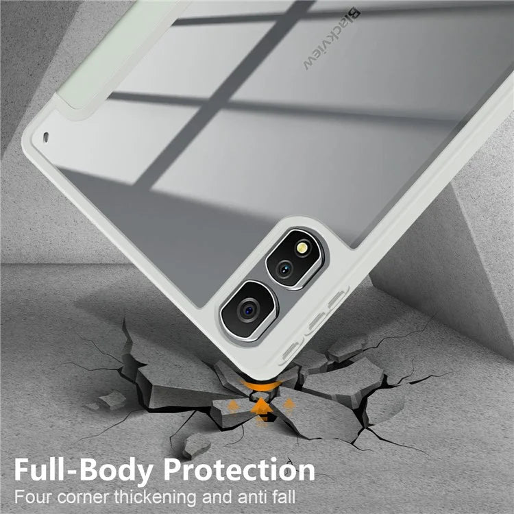 For Blackview Tab 16 Pro Case Auto Sleep / Wake PU Leather Flip Tablet Cover Triple-Fold Stand