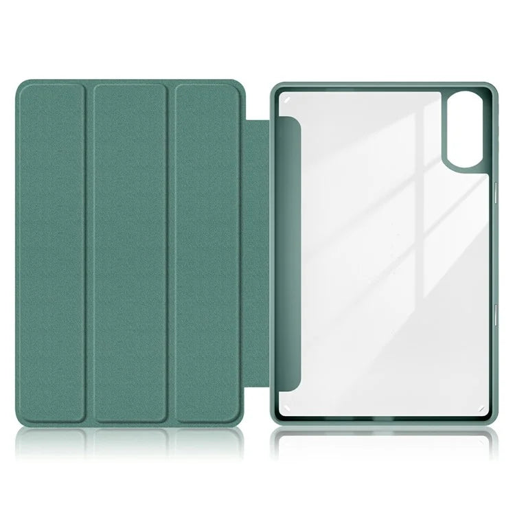 For Blackview Tab 16 Pro Case Auto Sleep / Wake PU Leather Flip Tablet Cover Triple-Fold Stand