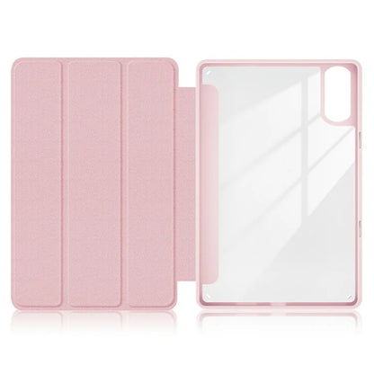 For Blackview Tab 16 Pro Case Auto Sleep / Wake PU Leather Flip Tablet Cover Triple-Fold Stand