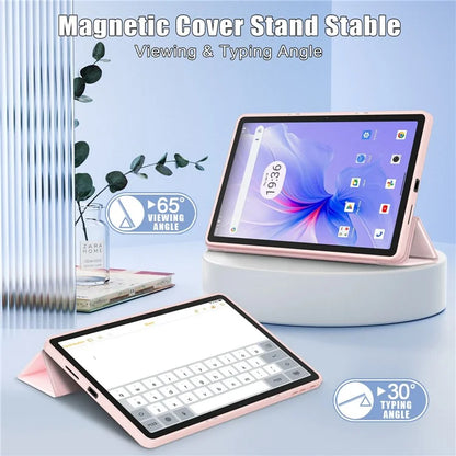 For Blackview Tab 16 Pro Case Auto Sleep / Wake PU Leather Flip Tablet Cover Triple-Fold Stand