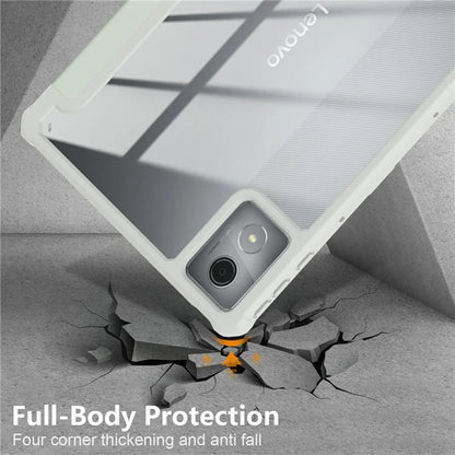 For Lenovo Tab K11 Plus TB230XC Case Auto Sleep / Wake PU Leather Flip Tablet Cover Triple-Fold Stand