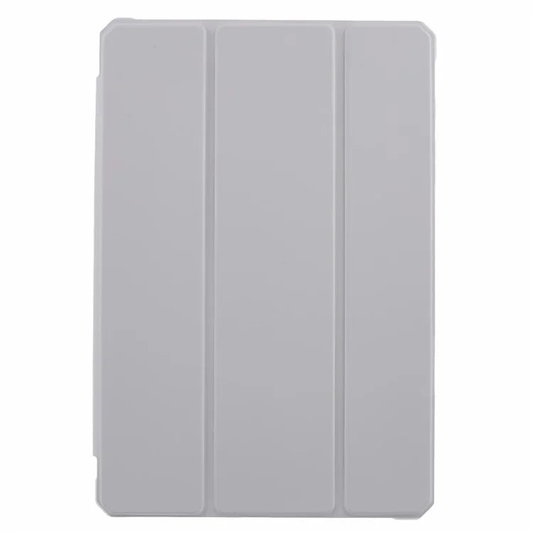 For Samsung Galaxy Tab S6 Lite (2024) / S6 Lite (2022) / S6 Lite (2020) Case PU Leather Tri-fold Stand Clear Back Tablet Cover