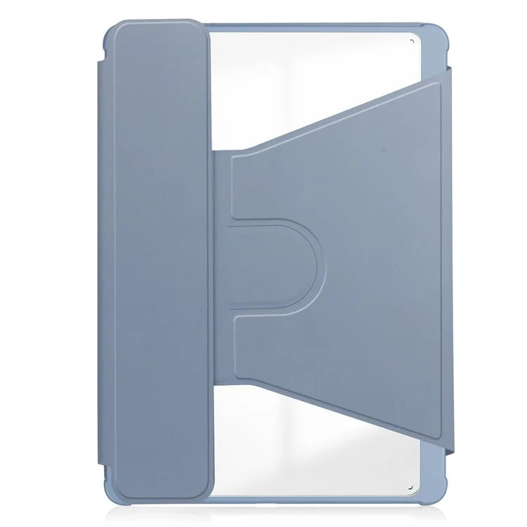 For Samsung Galaxy Tab A9+ Tablet Case 360-Degree Rotating Stand PU+Acrylic Cover (without Keyboard)